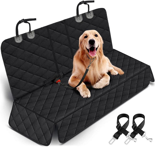 Waterproof Dog Backseat Cover – Heavy-Duty, Non-Slip Car Seat Protector 